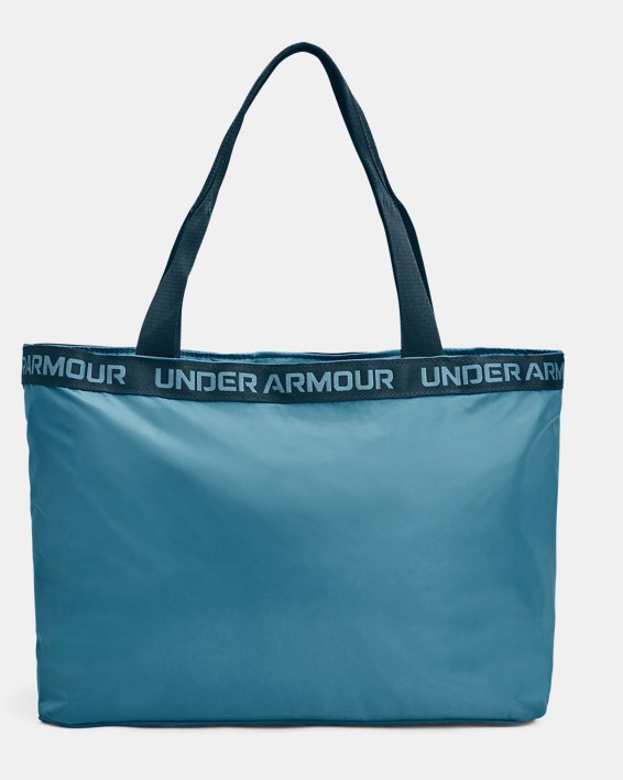 Women's UA Essentials Tote Bag, Blue, pdpMainDesktop image number 1